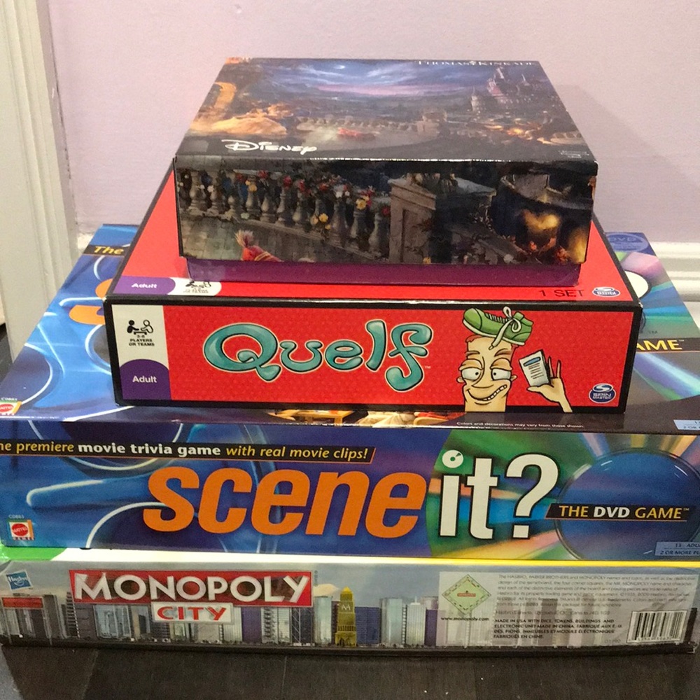 Used games and one Disney puzzle bundle!